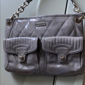Patent leather Coach purse. Looks brand new.